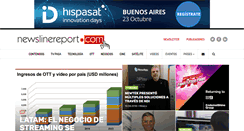 Desktop Screenshot of newslinereport.com